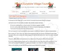 Tablet Screenshot of phuketsunshinevillage.org